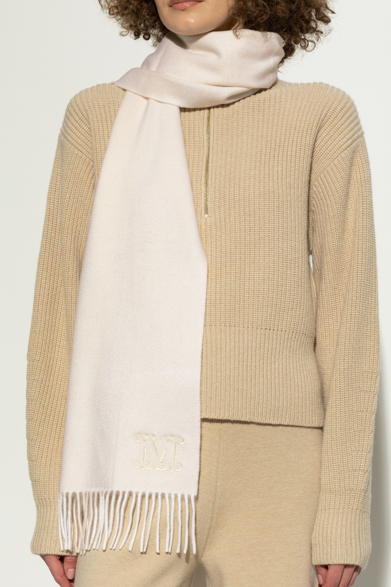 スカーフ MAX MARA Wsdalia Cashmere Scarf Caramello Max Mara Wsdalia Cashmere Scarf | Hangar9 Designer Fashion